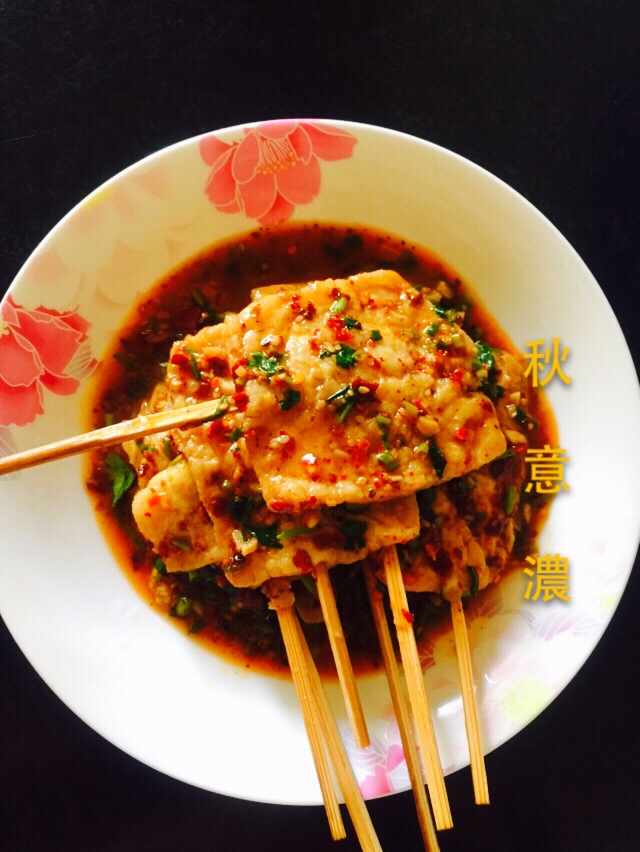 秘制凉拌油豆腐