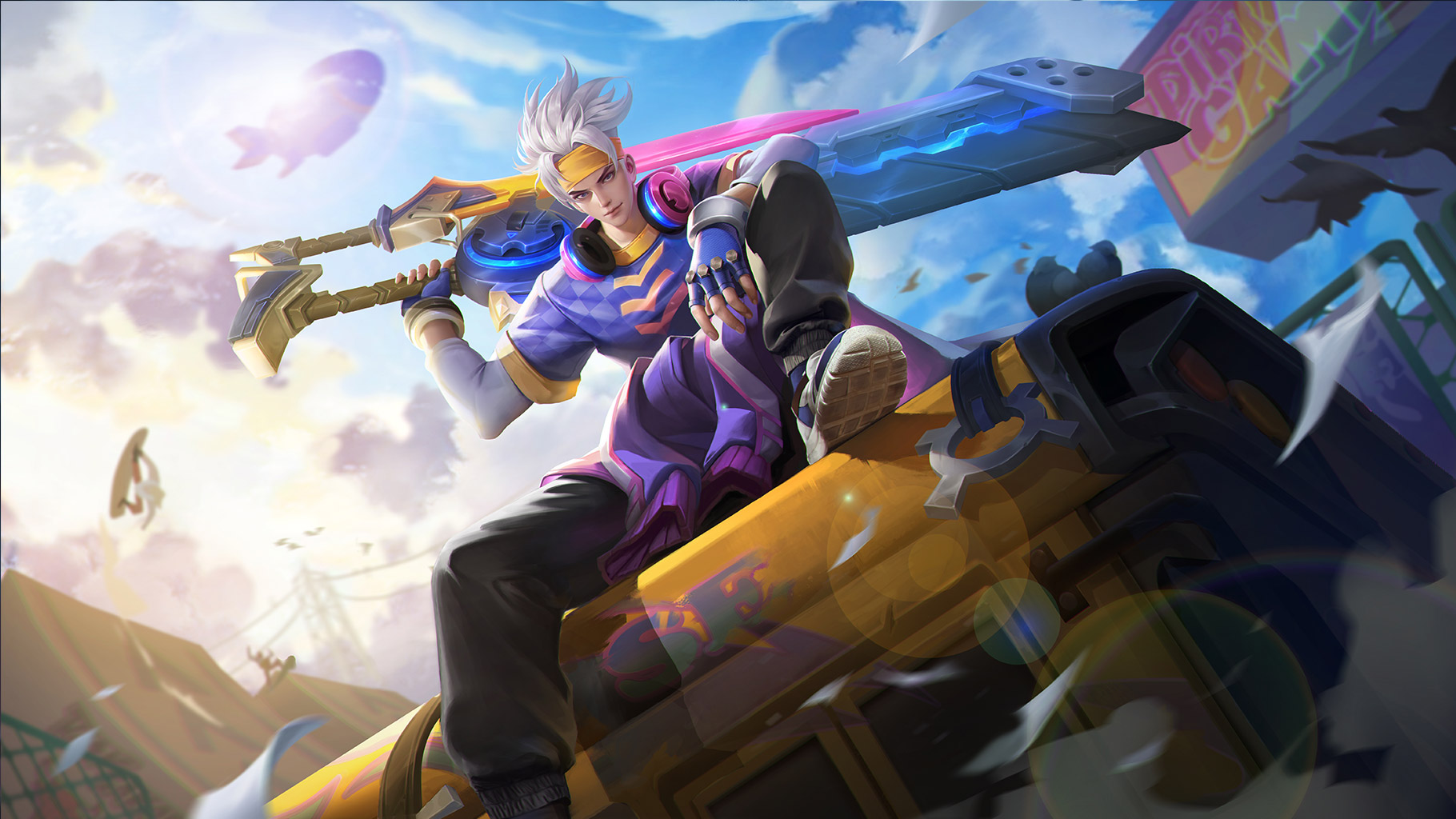 data-lemmaid="50806684">曙光英雄 /a>》中的战士类英雄,擅长突进