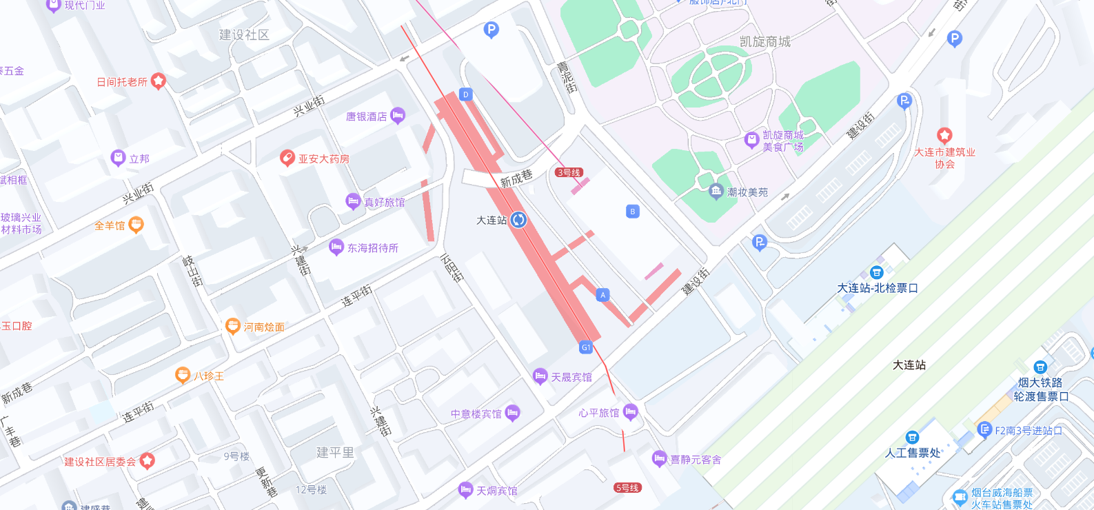 大连站