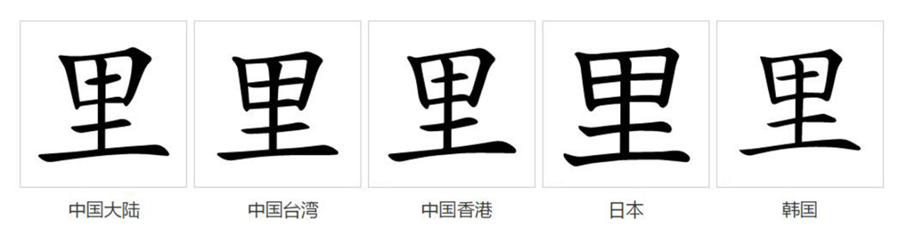 里（汉语文字）_百度百科