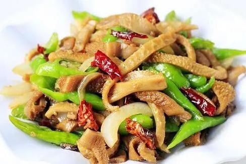 辣炒羊肚