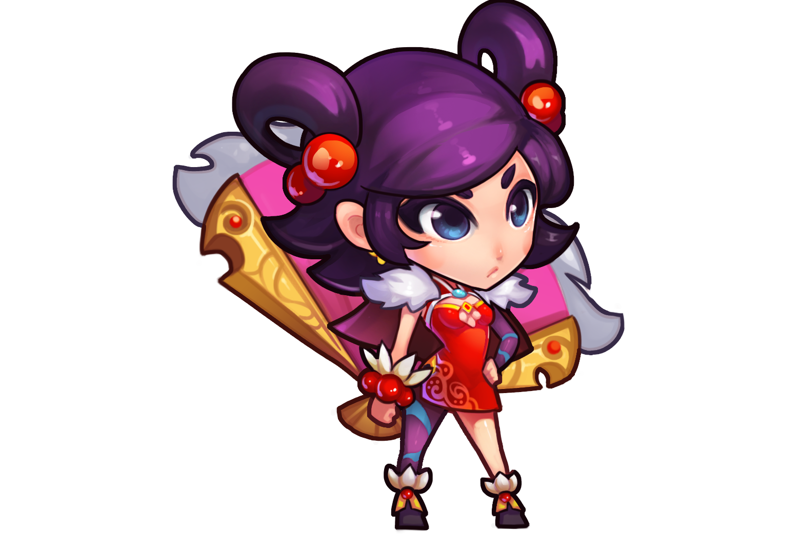 小乔是游戏《作妖计》中的武将.