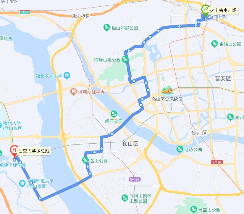 福州公交323路