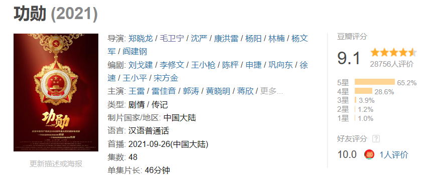 《功勋》播出21天，飙到9.1分，周迅版屠呦呦又亮了_百科TA说