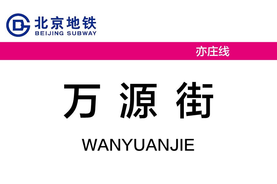 北京地铁万源街站