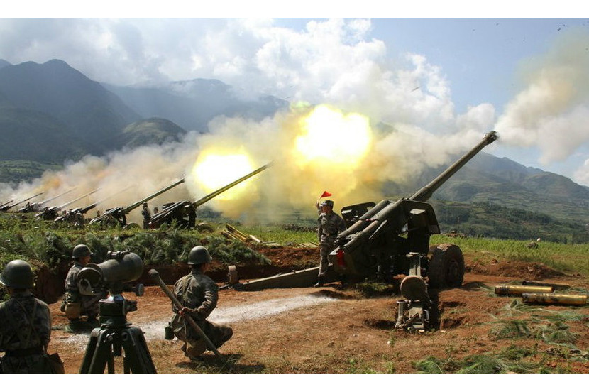  p data-id="go04mvz750">炮兵又称地面炮兵,野战炮兵,是以火炮