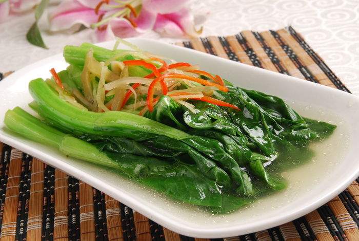 盐水菜心