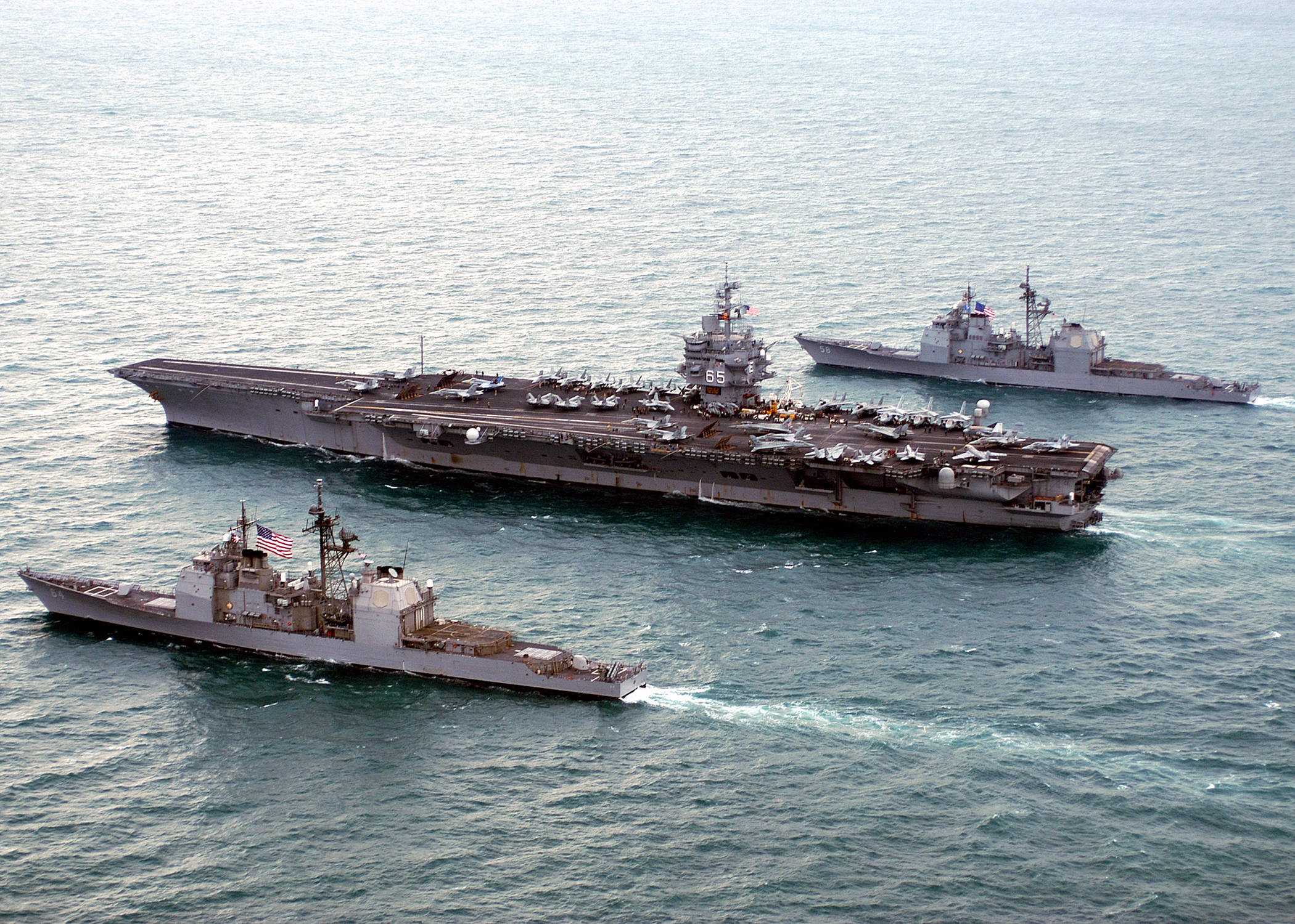 "企业号"(cvn-65)航空母舰