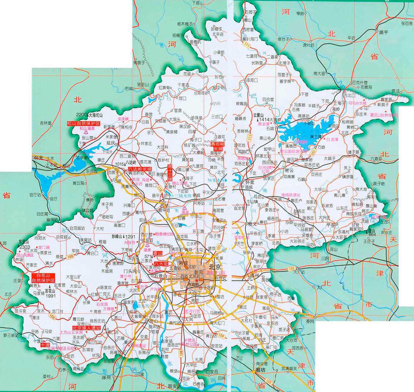 北京地图