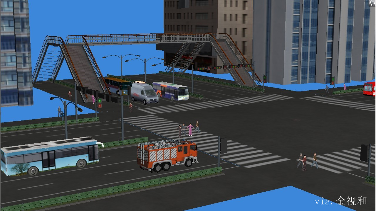 集图形图像和三维仿真领域的尖端科研成果,并结合多年来对公安交通