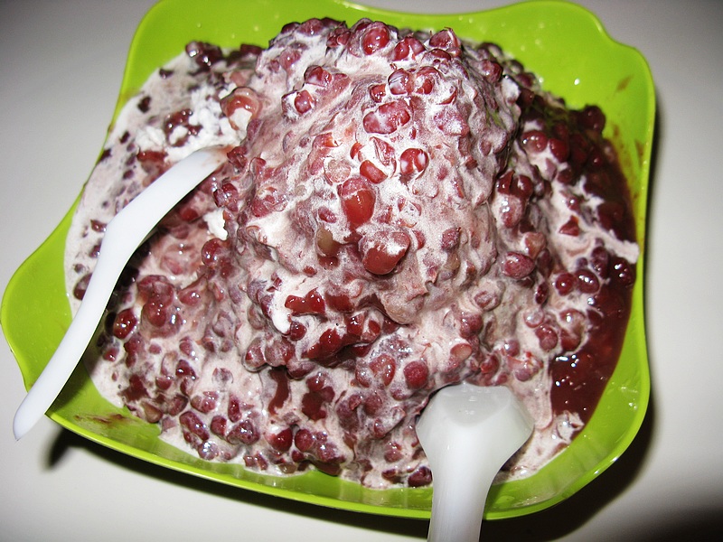 红豆冰沙