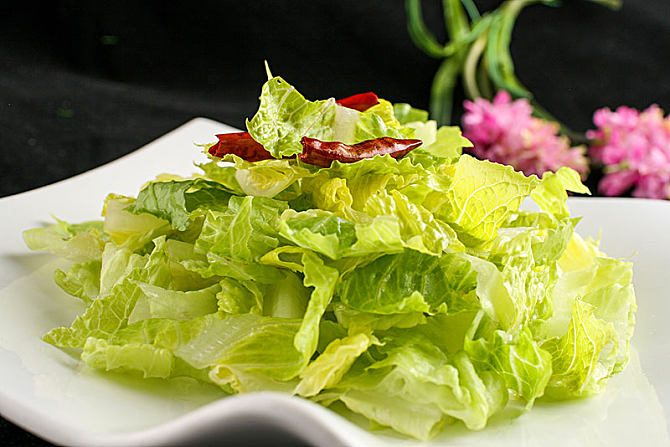 铁锅干煸白菜稍