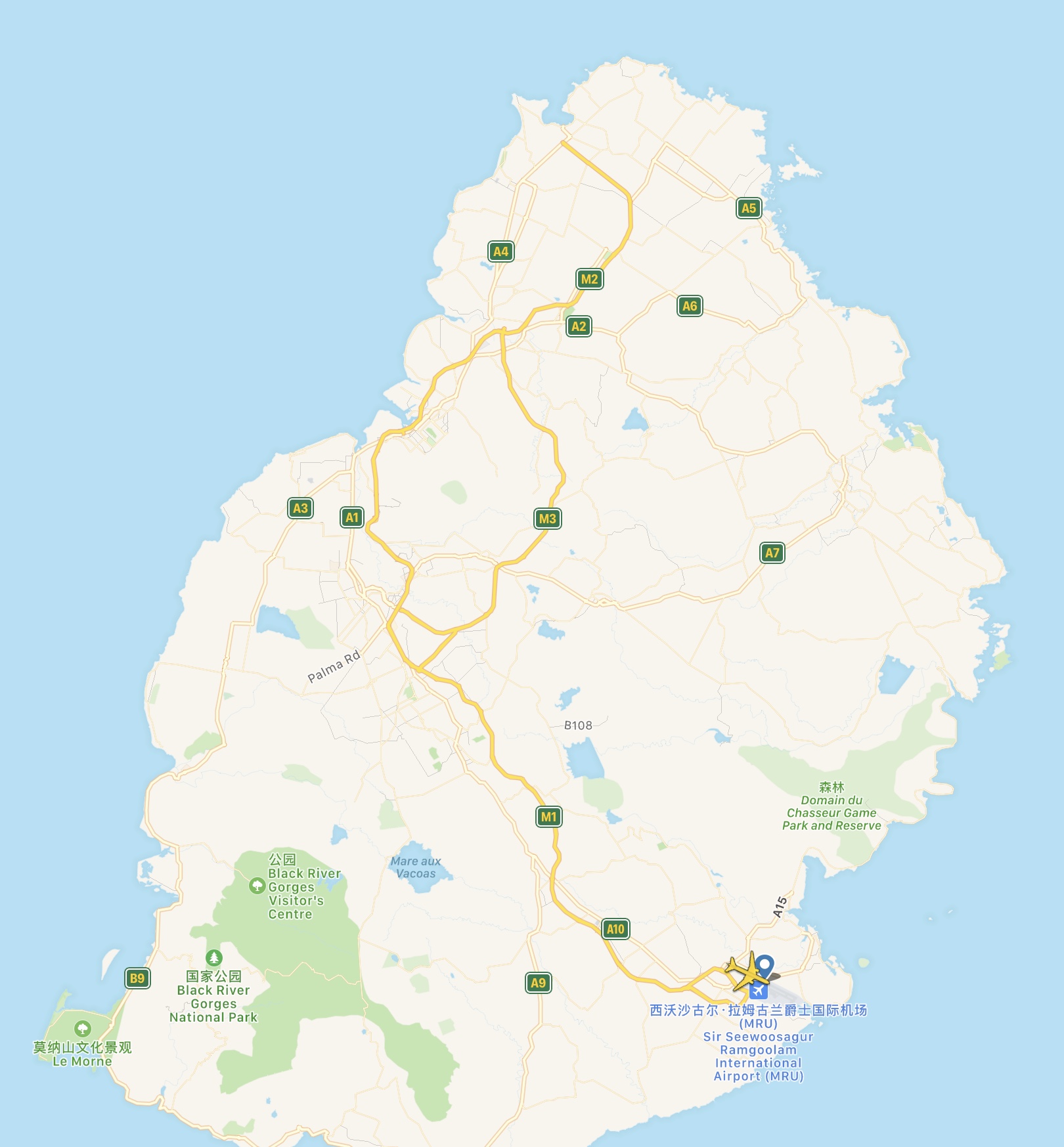  p>毛里求斯西沃萨古尔·拉姆古兰爵士国际机场(mauritius sir seewoo