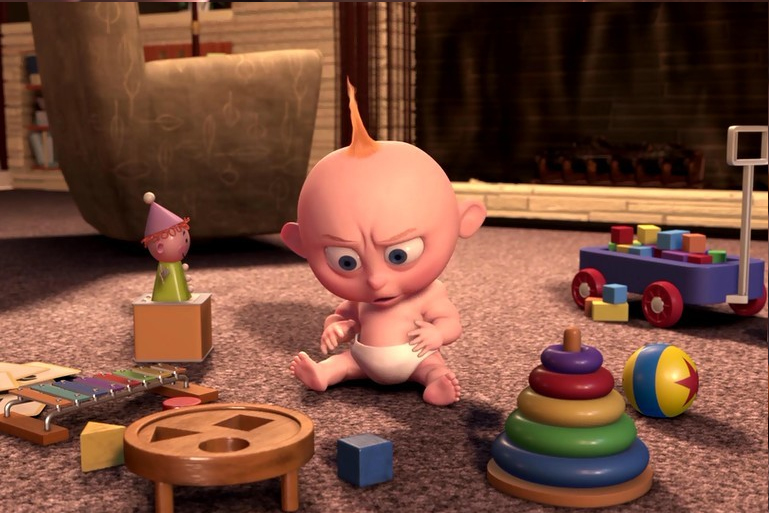  p>巴小杰是超人家庭的新生宝宝,开始大家都以为他没有超能力;在影片