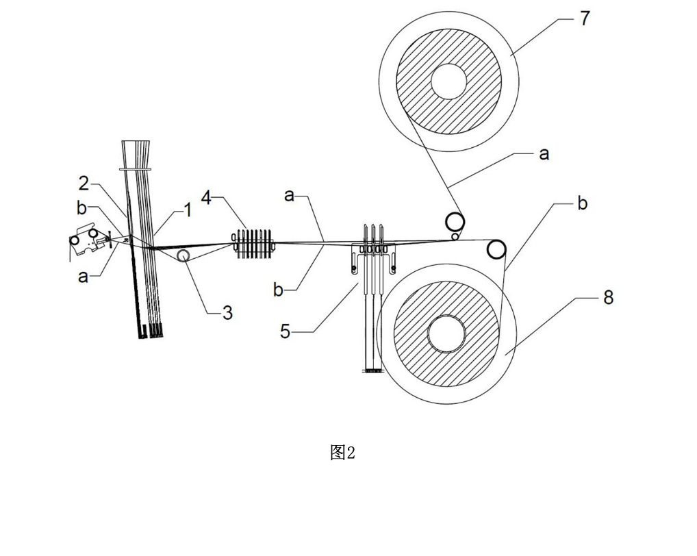 一种用于织取双层透气面料的织机结构