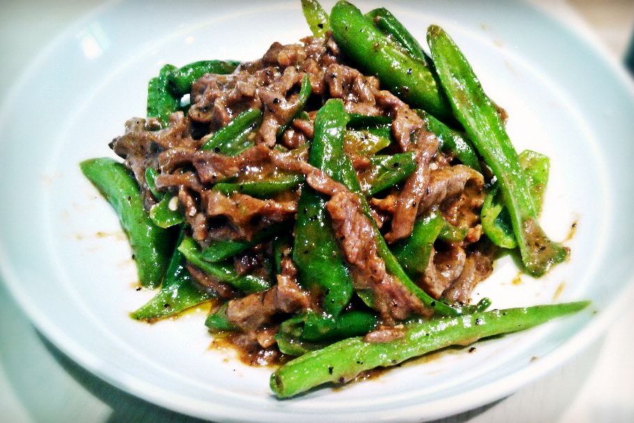 杭椒炒牛肉