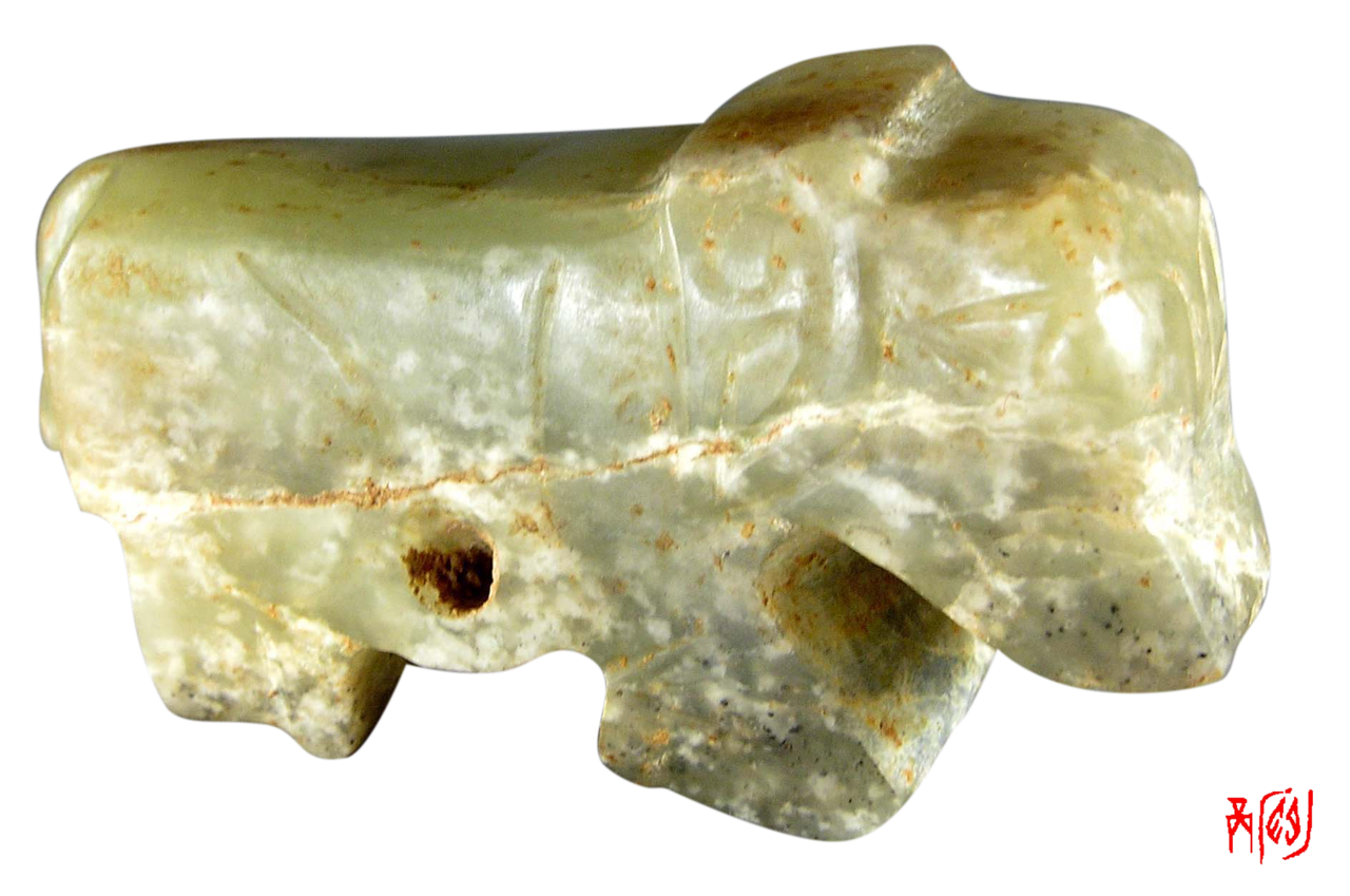 殷商玉十二生肖午马