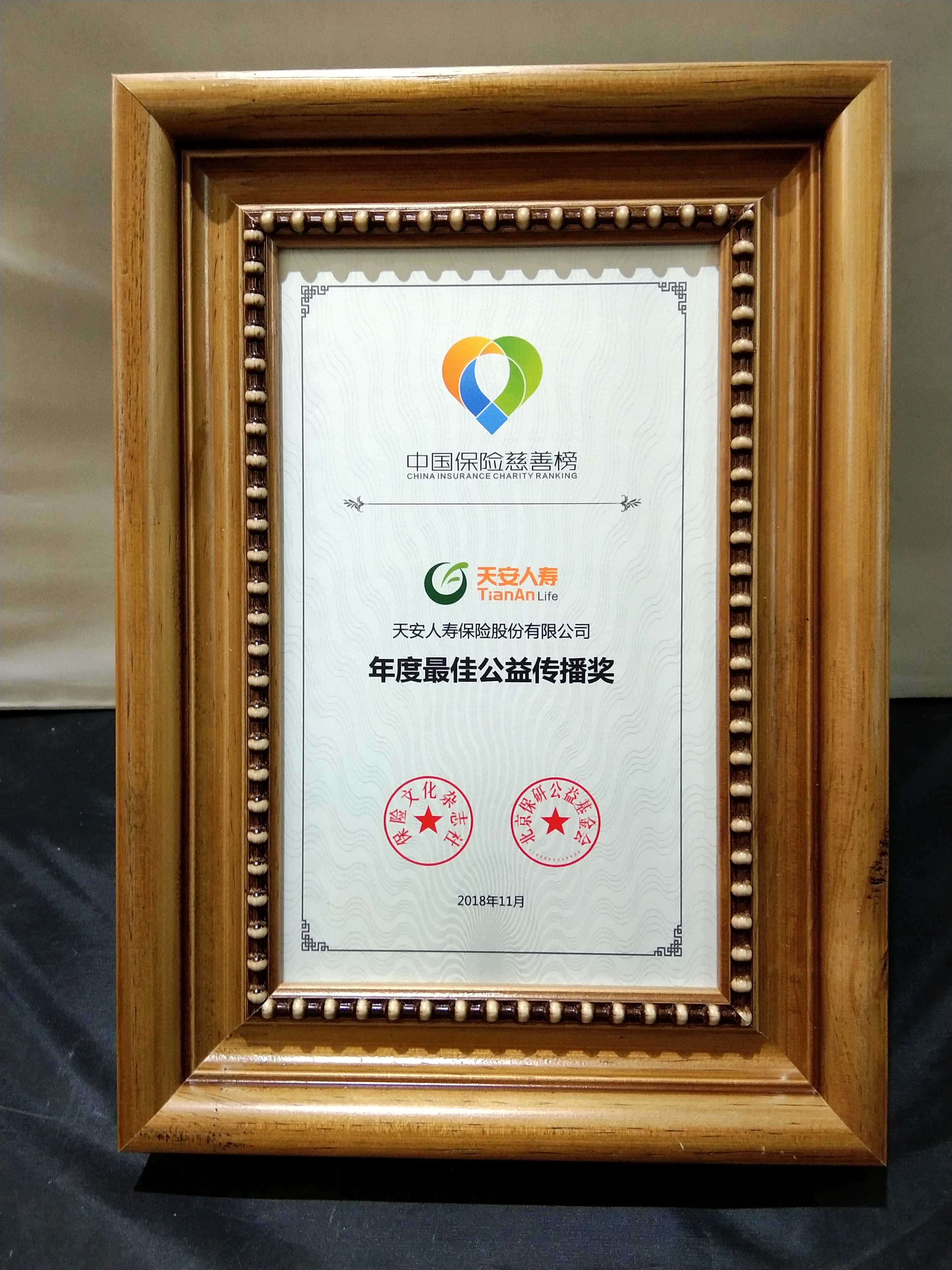 天安人寿保险股份有限公司