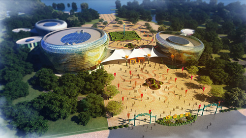 " data-lemmaid="8023708">国家aaaa级景区 /a>骆马湖湖滨公园内,是由