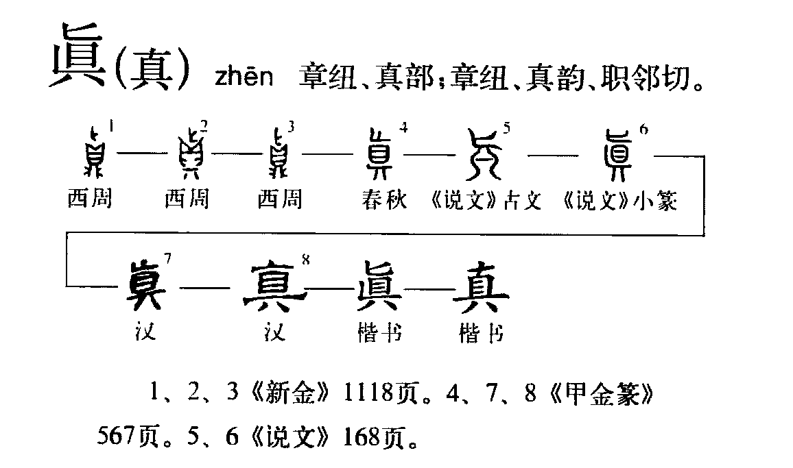 真（汉语文字）_百度百科