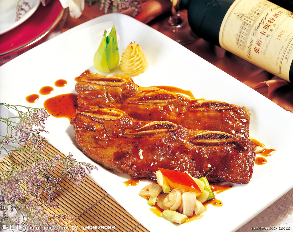 蜜椒汁煎牛仔骨