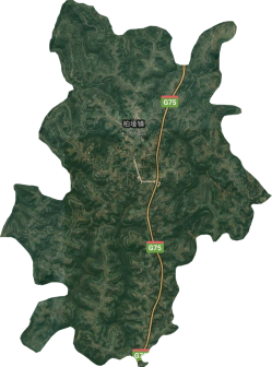 <p>柏垭镇卫星地图