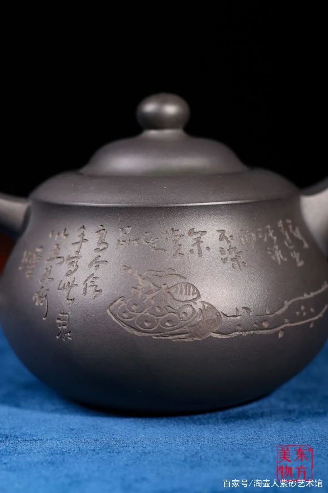 诗、画与器的结合——周尊严《元乐(毛国强书铭)》_百科TA说