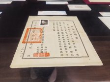 楊振寧畢業證明