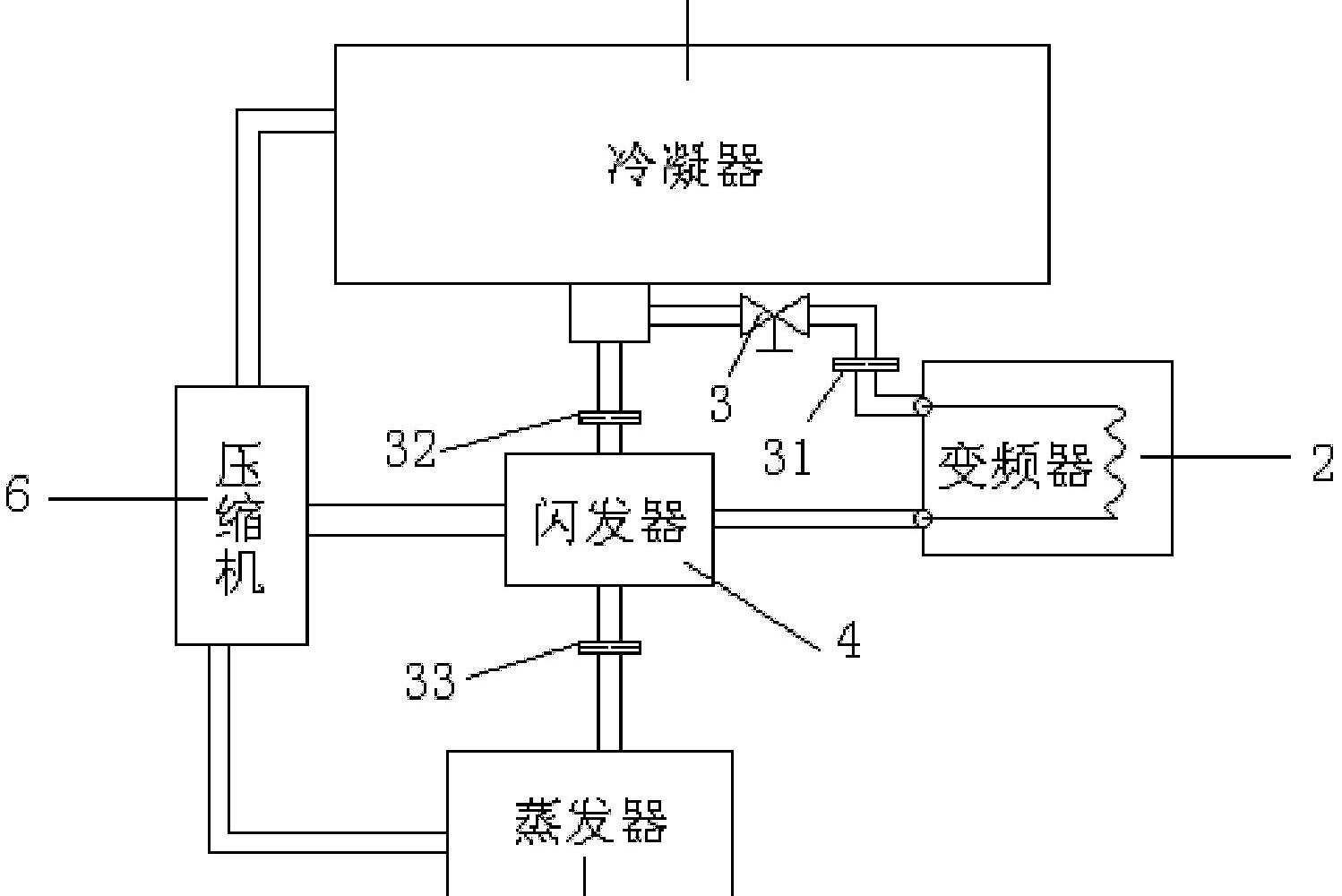 空调器,空调器的冷却系统及冷却方法
