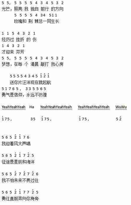 勇往直前