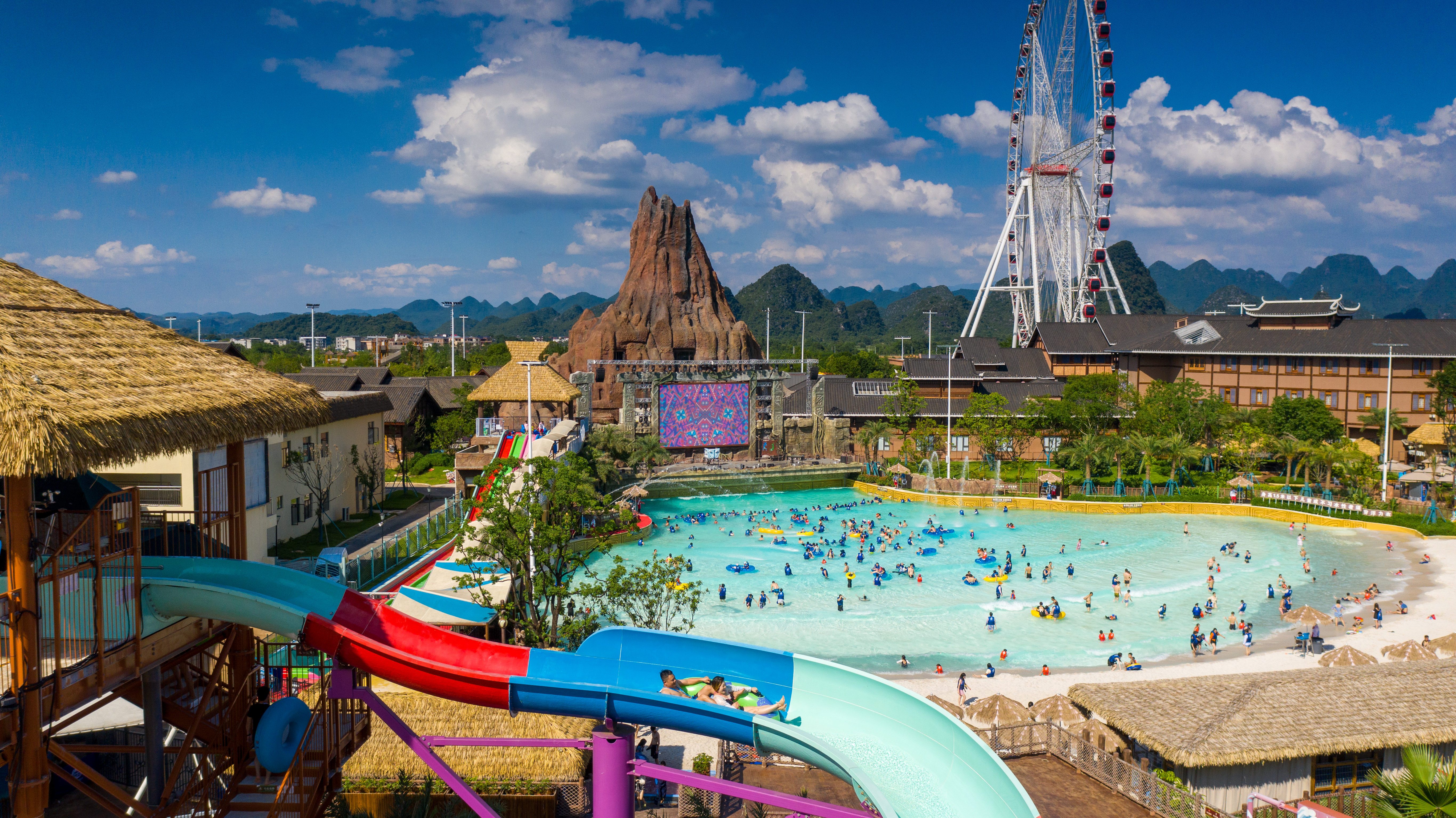 桂林漓江风景名胜区内大型现象级文旅项目集聚区,地处桂林至阳朔国际