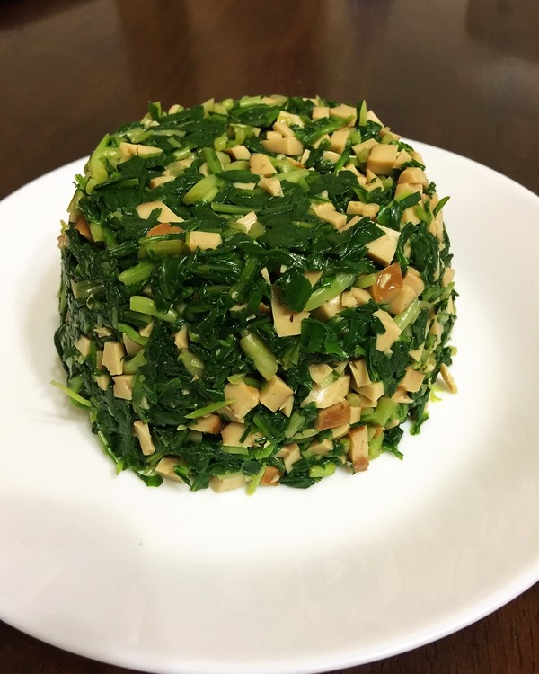 马兰头拌豆腐干