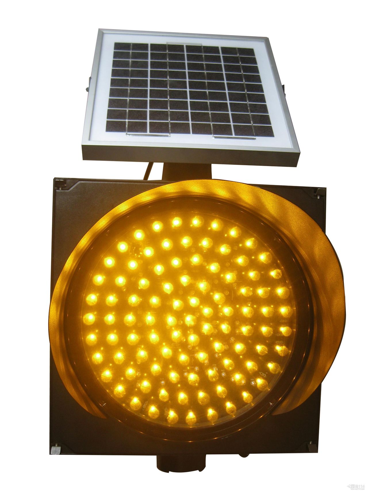 太阳能黄闪灯