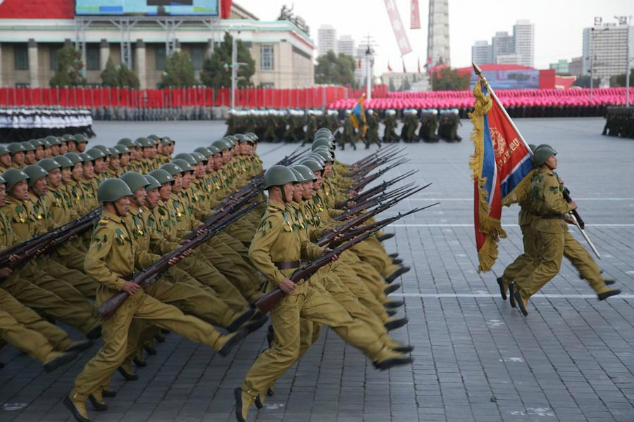 朝鲜民主主义人民共和国阅兵仪式