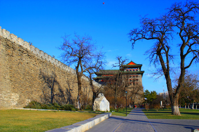 北京城墙遗址