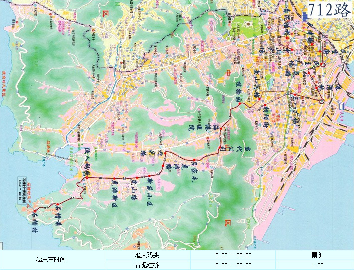 大连公交712路