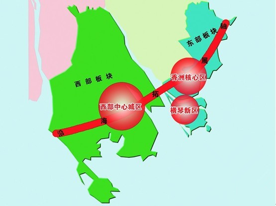 珠海市西部中心城区