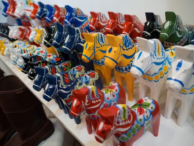  p>达拉木马(英文名称:dala horse,dalecarlian horse):公元17世纪