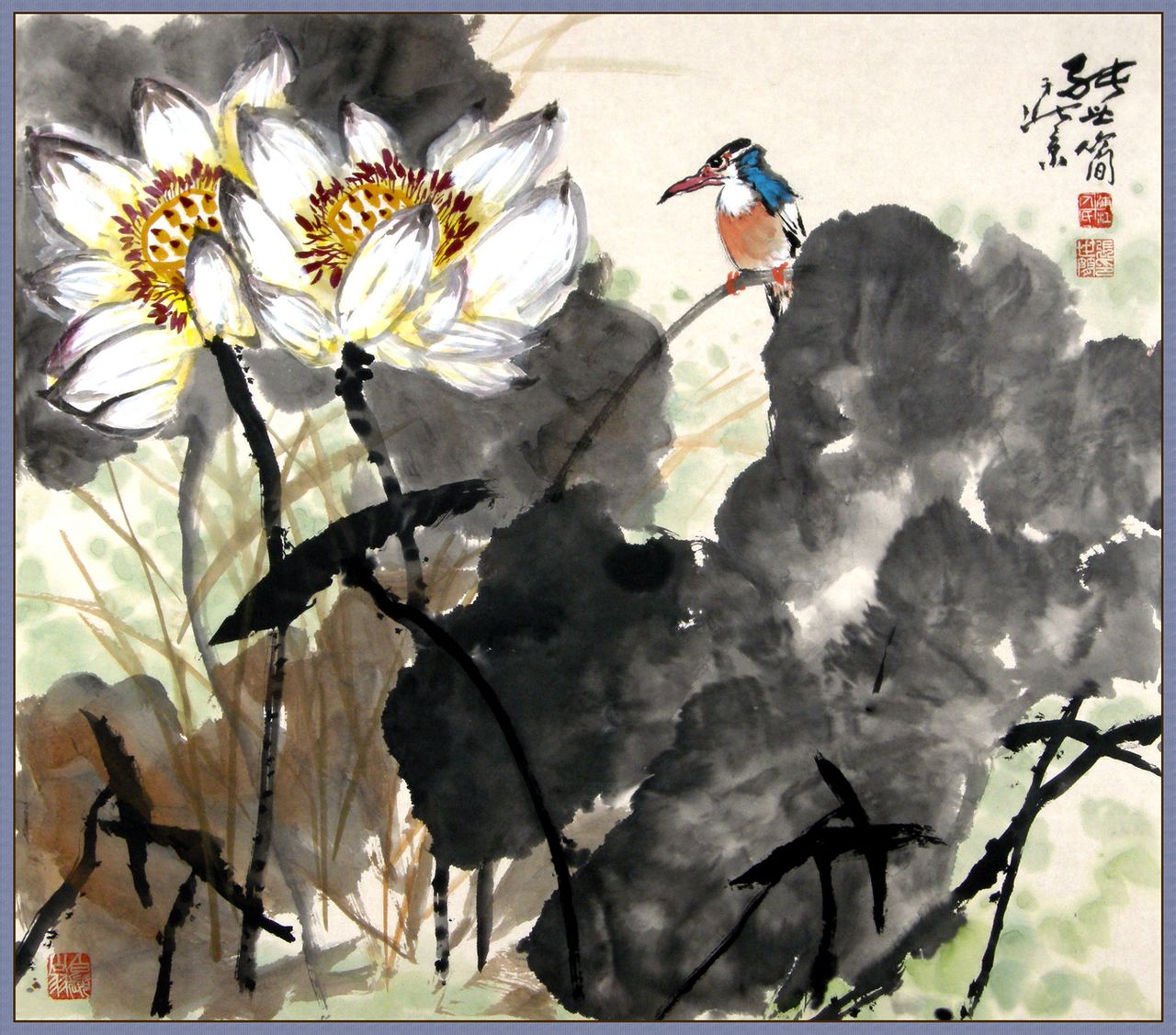 1926年1月出生于浙江省浦江县礼张村,这是一个有画家之乡美称的村子