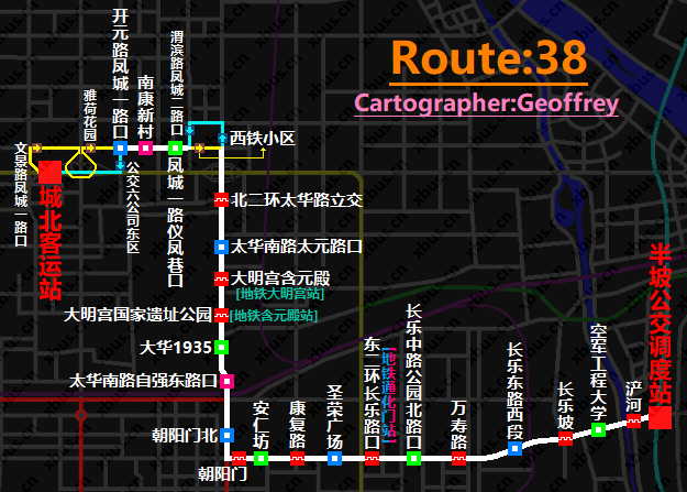 西安公交38路