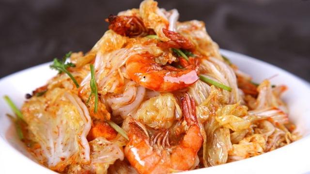 小白菜烧虾米