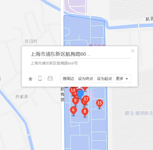  p>航梅路668号位于上海市浦东航头,共计房屋6户. /p>