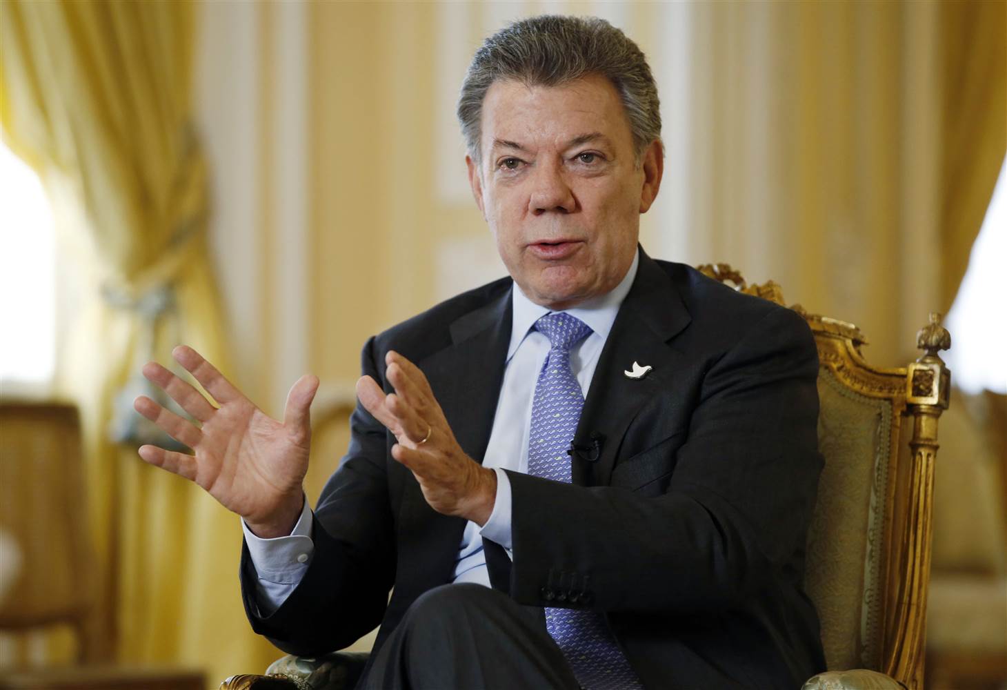 桑托斯·卡尔德龙(英语:juan manuel santos calderon,西班牙语