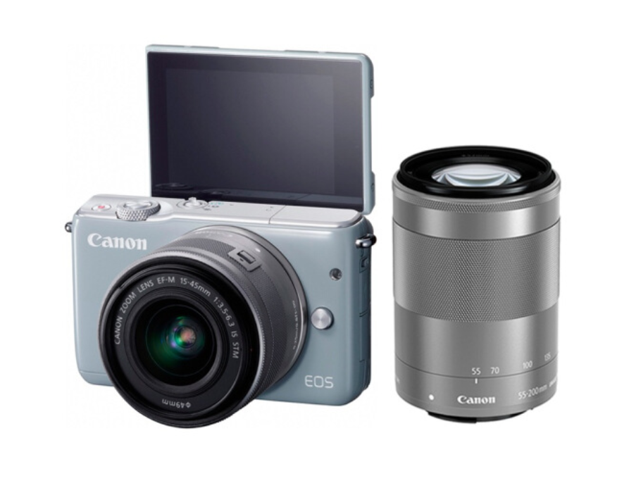 佳能eos m10微型单电套机 灰色