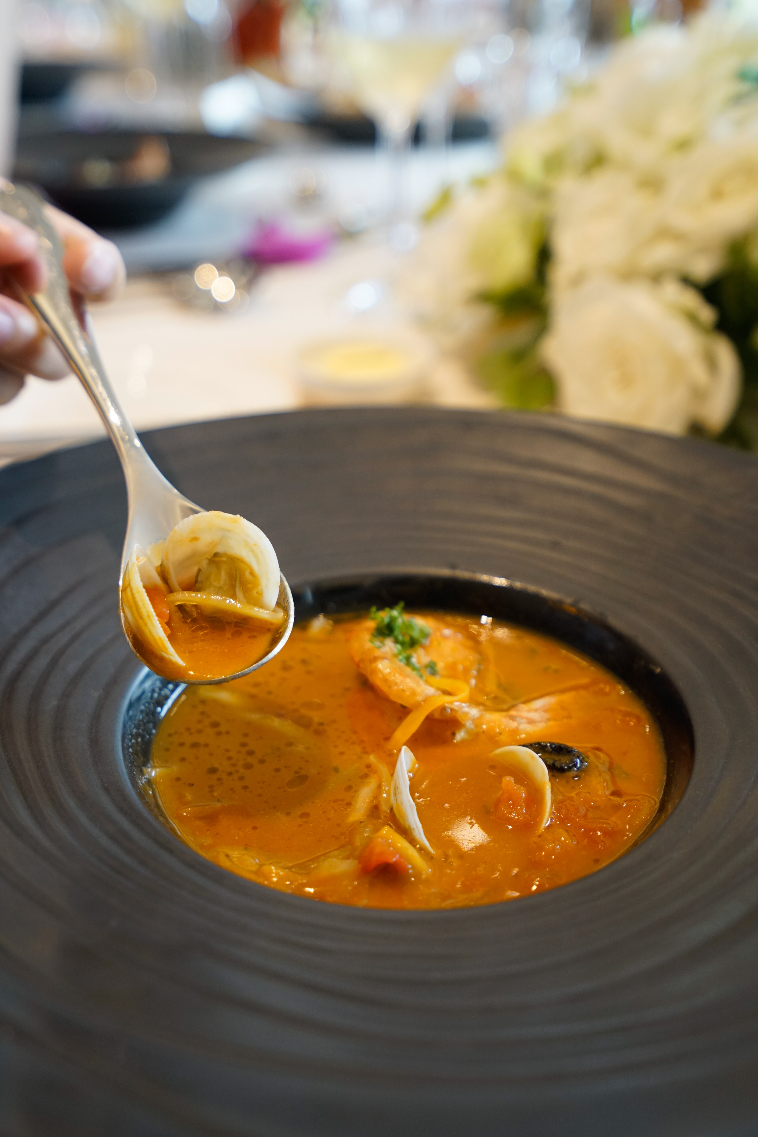 意大利式海鲜浓汤