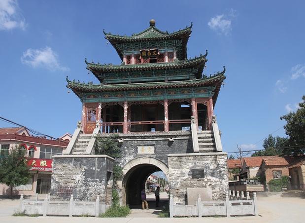 data-id="gnvjgt4noy">青城文昌阁,又名魁星楼,位于山东省淄博市高青