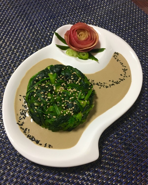 麻酱菠菜