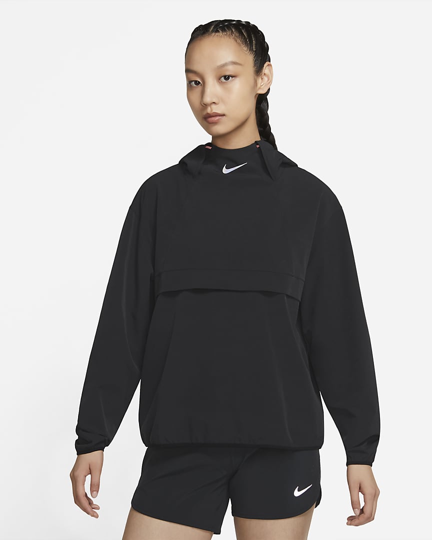  p>nike run division packable 女子套头跑步上衣是耐克品牌旗下的