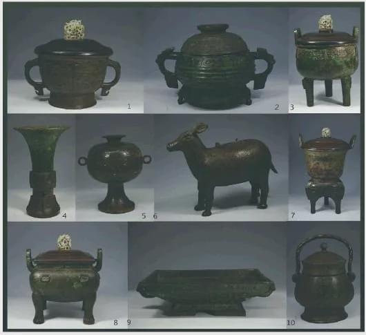 中国古美術 戦国 青銅器 拜孔礼器 登 調味器 儀礼器 孔子祭祀 收藏逸品 鎮宅 乾隆8次到孔庙祭祀，还赏赐了商周十供，他这么做是为什么？_百科TA说