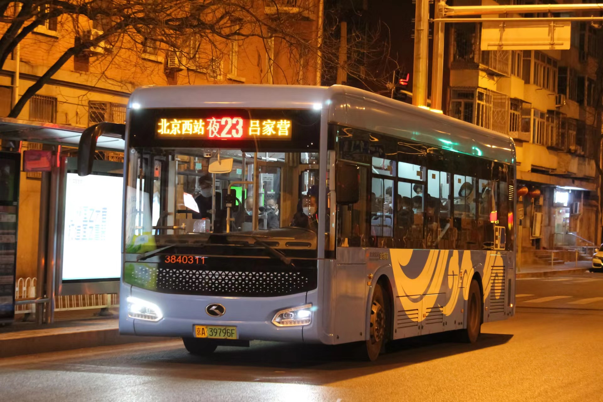 北京公交夜23路